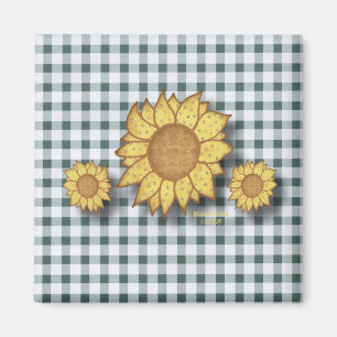 Sunflowers Magnet