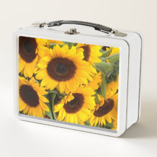 Sunflowers Metal Lunch Box