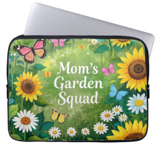 Sunflowers Mother's Day Garden Squad  Laptop Sleeve