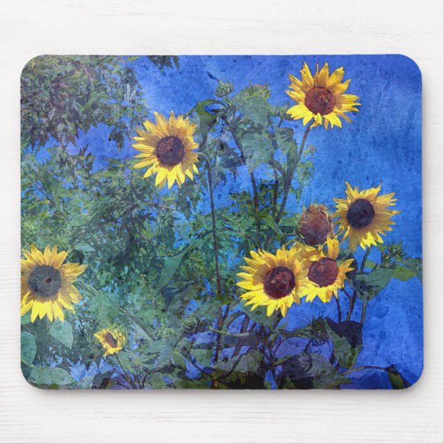 Sunflowers Mouse Pad (Front)