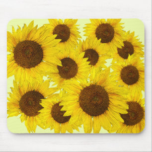 Sunflowers mouse pad