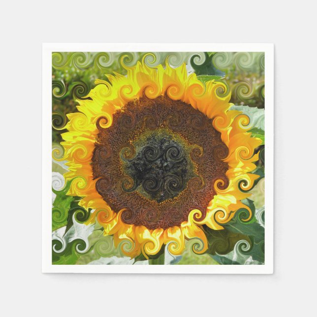 SUNFLOWERS NAPKIN (Front)