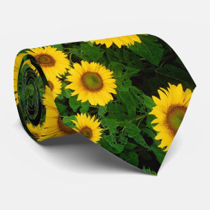 Sunflowers Neck Tie