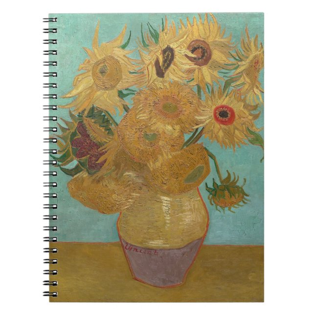 Sunflowers Notebook (Front)