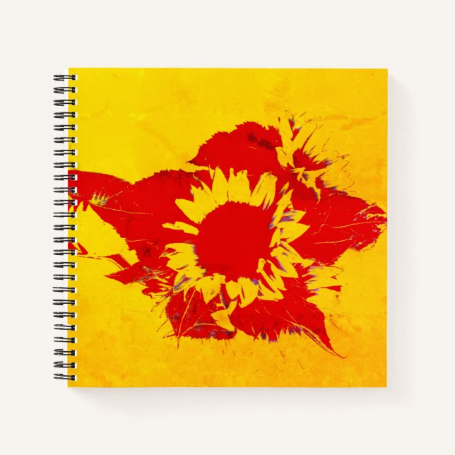 Sunflowers Notebook (Front)