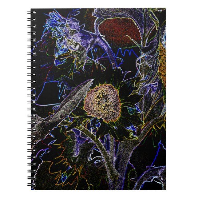 SUNFLOWERS NOTEBOOK (Front)