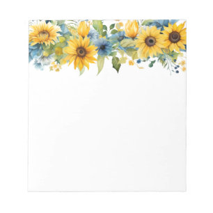 Sunflowers Notepad