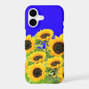 Sunflowers On Blue Sky coque iphone