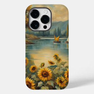 Sunflowers on the Lake Case-Mate iPhone 14 Pro Case