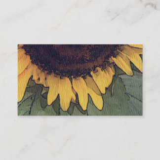 Sunflowers, Painting, Plant, Reiki, Business Cards
