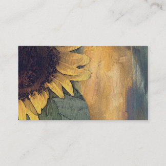 Sunflowers, Painting, Plant, Reiki, Business Cards