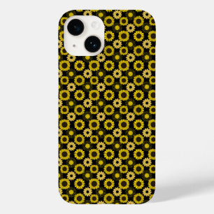Sunflowers pattern bx4 Black BG Case-Mate iPhone 14 Case
