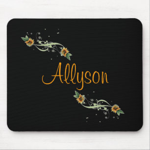 Sunflowers Personalized Mousepad