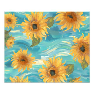 Sunflowers Photo Print