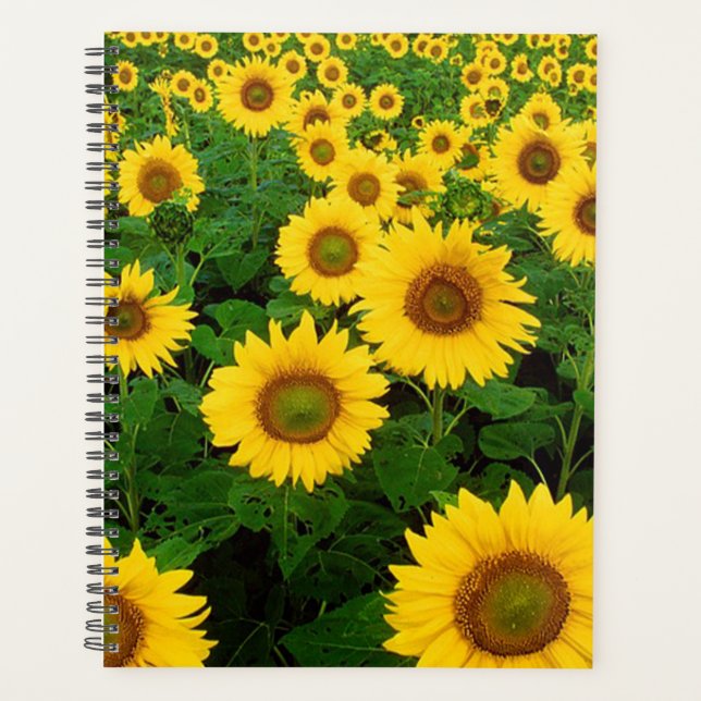 Sunflowers Planner (Front)