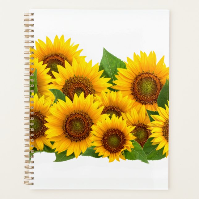 Sunflowers Planner (Front)