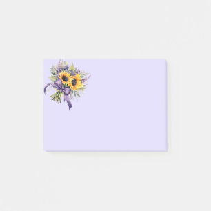Sunflowers Post-it Notes