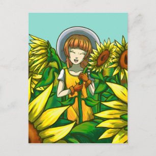 Sunflowers Postcard