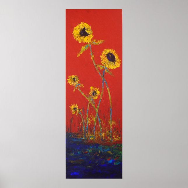 Sunflowers Poster (Front)