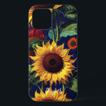 Sunflowers Red Orange Yellow Van Gogh iPhone 12 Pro Case<br><div class="desc">Sunflowers Red Orange Yellow Van Gogh Art.</div>