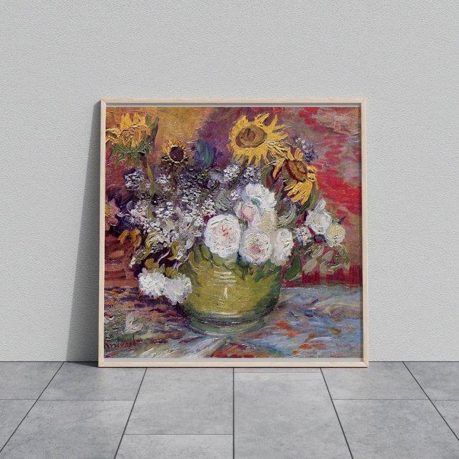 Sunflowers Roses & Other Flowers Vincent van Gogh Photo Print (Creator Uploaded)