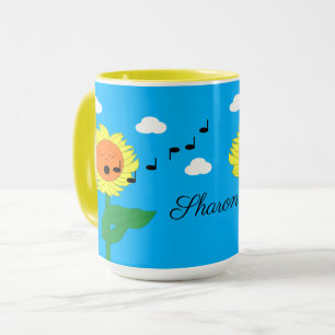 Sunflowers Singing: Mug