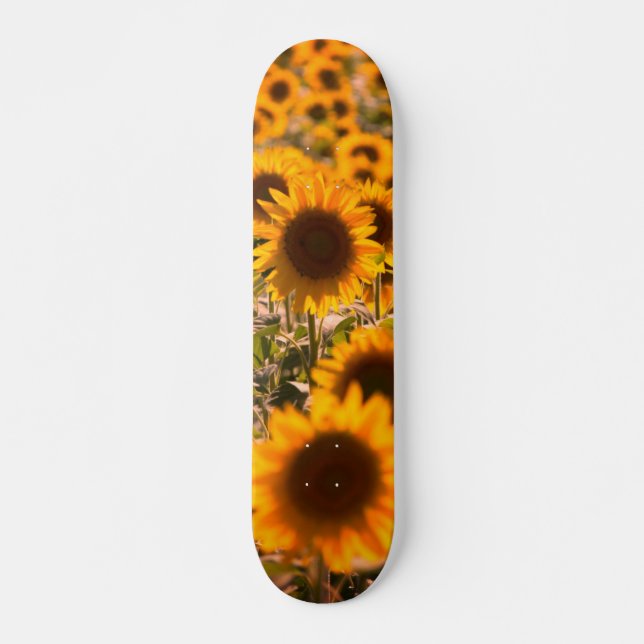 Sunflowers Skateboard (Front)