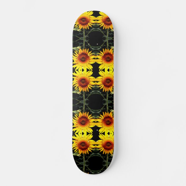 Sunflowers Skateboard (Front)