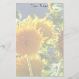 Sunflowers stationary stationery