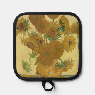 Sunflowers, Still Life Oil Painting, Van Gogh Pot Holder