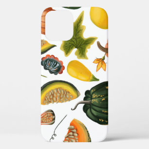 Sunflowers Summer: Vintage Watercolor Pattern iPhone 12 Case