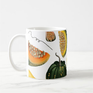 Sunflowers Summer: Vintage Watercolor Pattern Coffee Mug