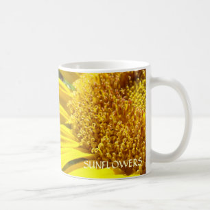 SUNFLOWERS, SUN FLOWER COFFEE MUG TRAVEL MUGS Cups