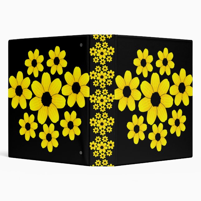 Sunflowers Sunflower Binder (Background)