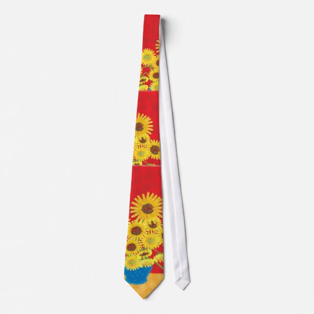 Sunflowers, Sunflowers, Sunflowers Tie (Front)