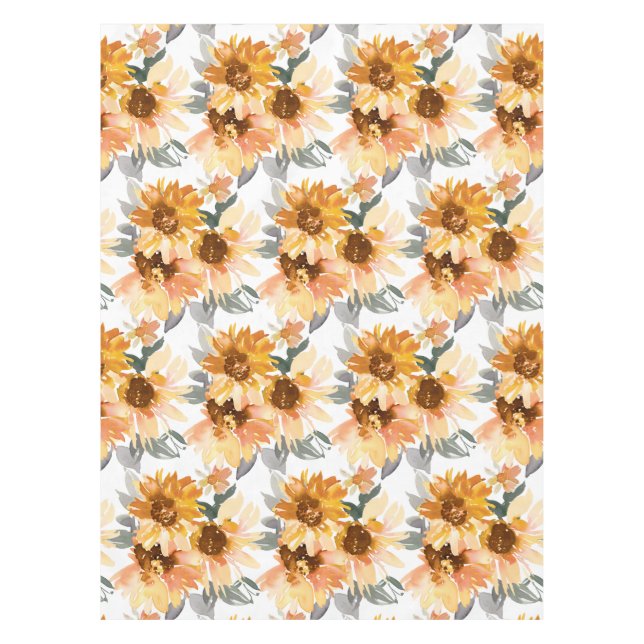 Sunflowers Tablecloth (Front)