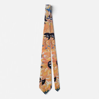 Sunflowers Tall and Skinny Tie