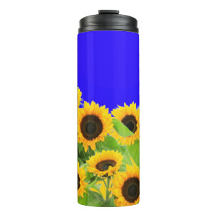 Sunflowers Thermal Tumbler