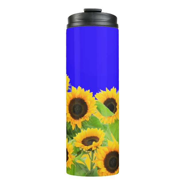 Sunflowers Thermal Tumbler (Front)