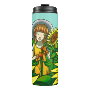 Sunflowers Thermal Tumbler