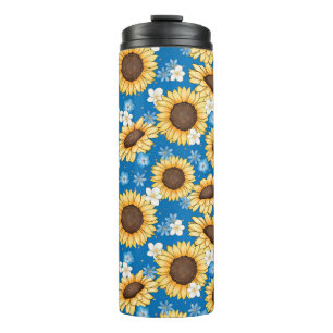 Sunflowers Thermal Tumbler