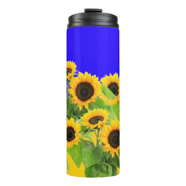 Sunflowers Thermal Tumbler (Front)