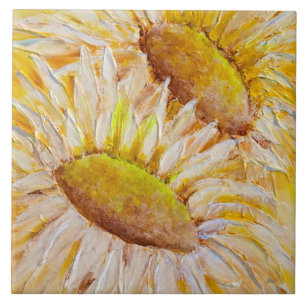 Sunflowers tile