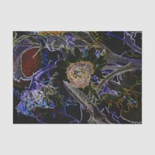 SUNFLOWERS TISSUE PAPER