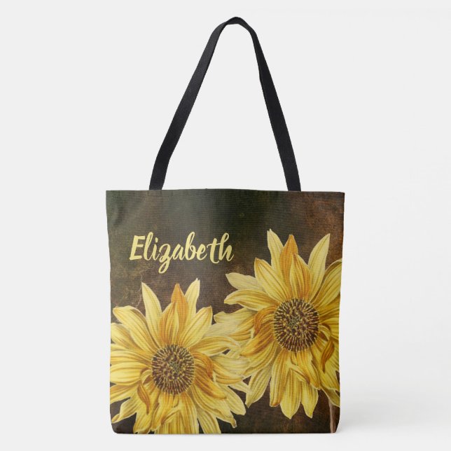 Sunflowers Tote Bag (Front)