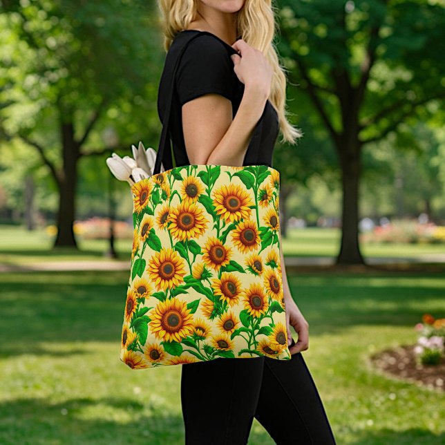 Sunflowers Tote Bag (Creator Uploaded)