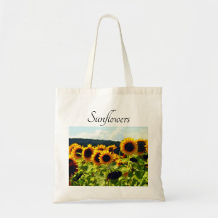 Sunflowers tote bag