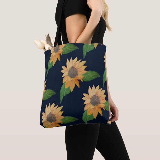 Sunflowers Tote Bag (Close Up)
