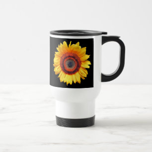 SUNFLOWERS TRAVEL MUG