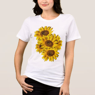 Sunflowers Tri-Blend shirt
